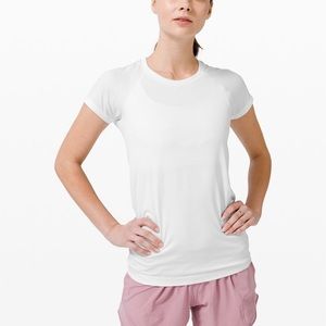 white lululemon swiftly tech tee